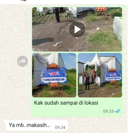 Pengiriman Karangan Bunga Samong Ulujami