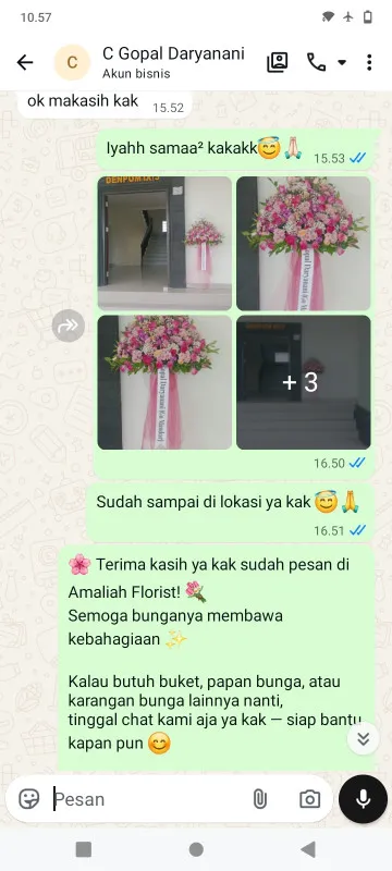 Pengiriman Karangan Bunga Samong Ulujami