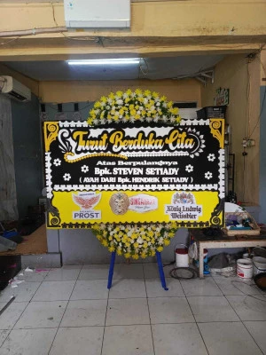 Papan Bunga di Samong Ulujami